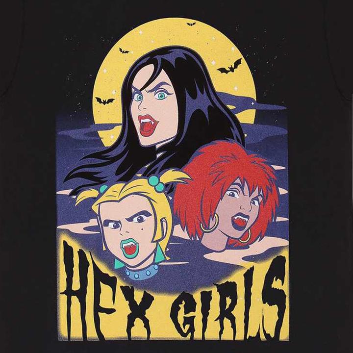 Produktbild Hex Girls Floating Heads With Yellow Moon TShirt (L)