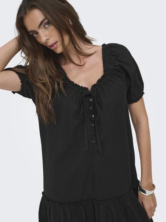Image du produit Only ONLGOA Leinen Kurzes Kleid Kleid (M)