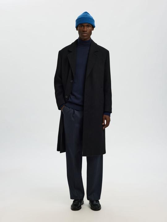 Actual product image Selected Homme Slhtray Ls Knit Merino Roll Neck Noos (M)