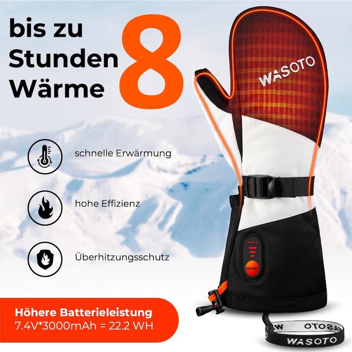 Produktbild Kiwikā beheizbare Handschuhe (L, M, S, XL)