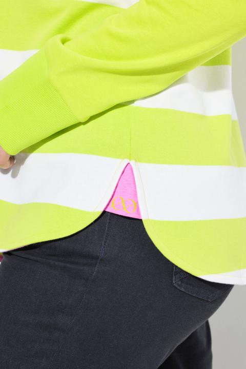 Produktbild Laurasøn Ringelsweatshirt, Kapuze, Langarm (50)