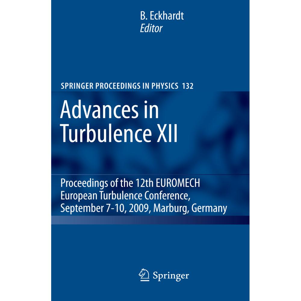 Advances in Turbulence XII, Fachbücher von Bruno Eckhardt