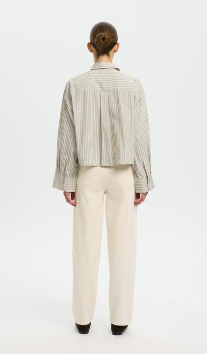 Immagine prodotto Selected Slfastha Ls Cropped Boxy Shirt Noos (38)