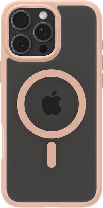 Actual product image Spigen Ultra Hybrid TPU Back Cover Pink/Transparent Magnetic Apple iPhone 16 Pro Max (Apple iPhone 16 Pro Max)