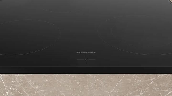 Image du produit Siemens iQ300, Table de cuisson électrique 60cm, noir, sans cadre, EA631GNA1E (59.20 cm, Table de cuisson en vitrocéramique)
