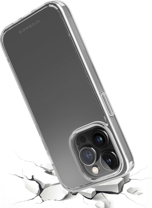 Produktbild Vivanco Safe and Steady Handy-Schutzhülle 17 cm (6.7"" ) Cover Transparent (Apple iPhone 14 Pro Max)