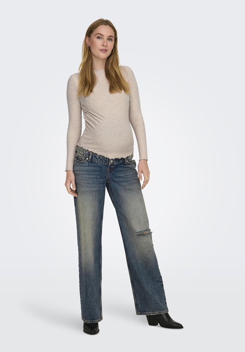 Produktbild Only Maternity OLMCOBAIN Weiter Beinschnitt Jeans Jeans mit weitem Bein (L)