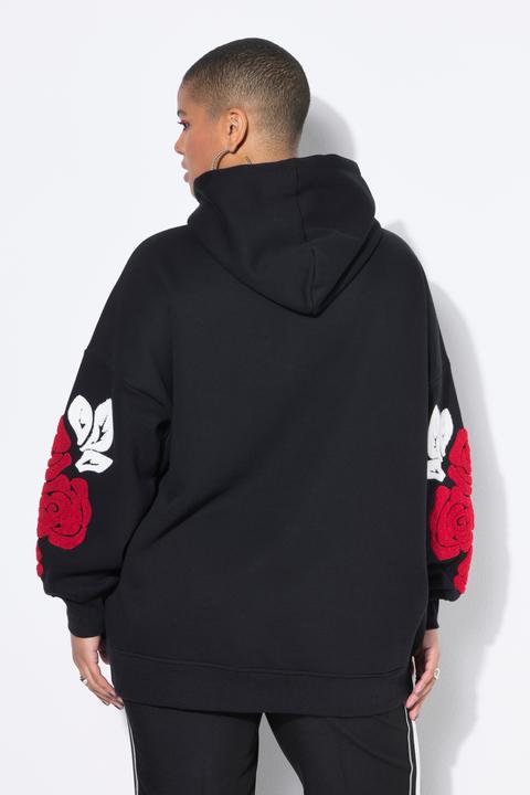Produktbild Studio Untold Hoodie, very oversized, Ärmel-Roses Towelprint (50, 52)