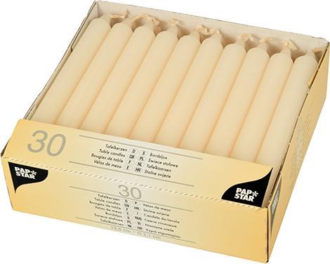 Actual product image Papstar Table candles (30 pcs.)
