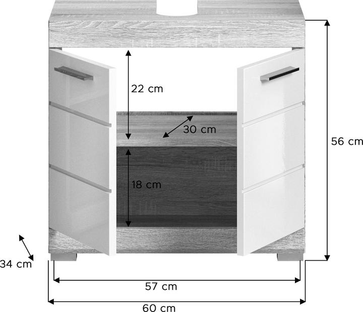 Produktbild Xonox Home Lambada (60 x 34 x 56 cm)