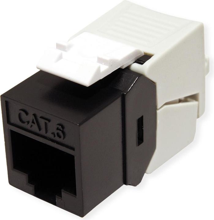 Produktbild Roline C6 Keystone UTP180°,werkzeuglos (U/UTP, CAT6, 0.04 m)