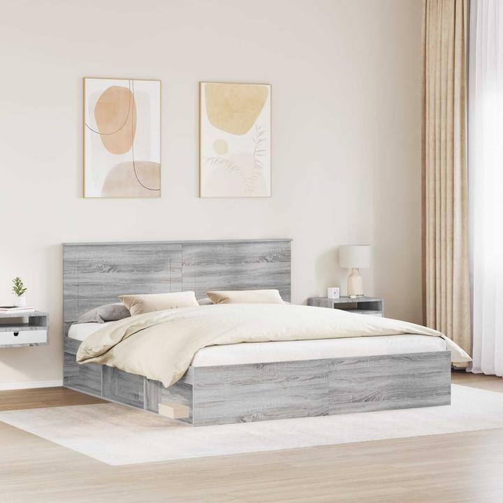 Image du produit vidaXL Modernes Bett (200 x 200 cm)