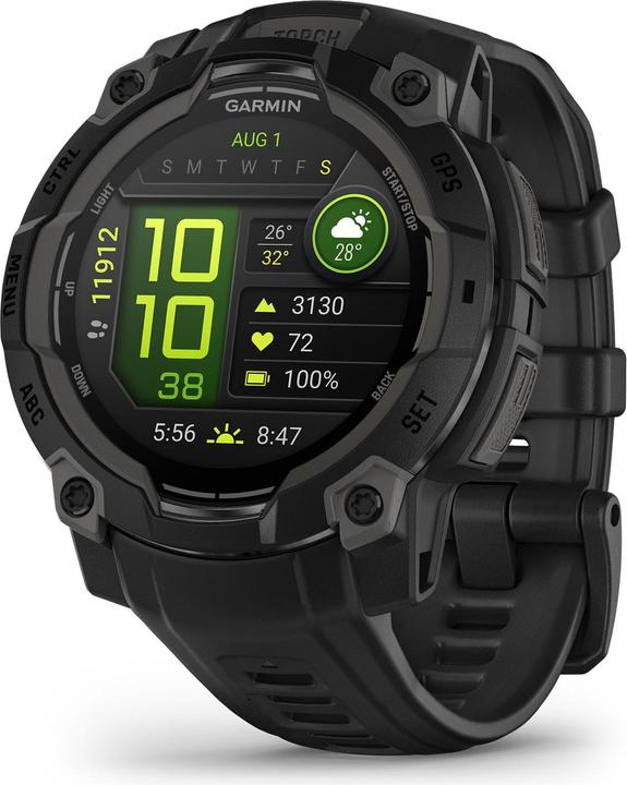 Actual product image Garmin Instinct 3 AMOLED 45mm (45 mm, WLAN only)