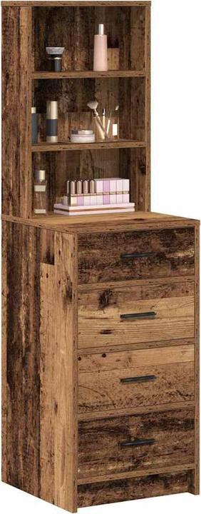 Actual product image vidaXL Rustikaler Hochschrank