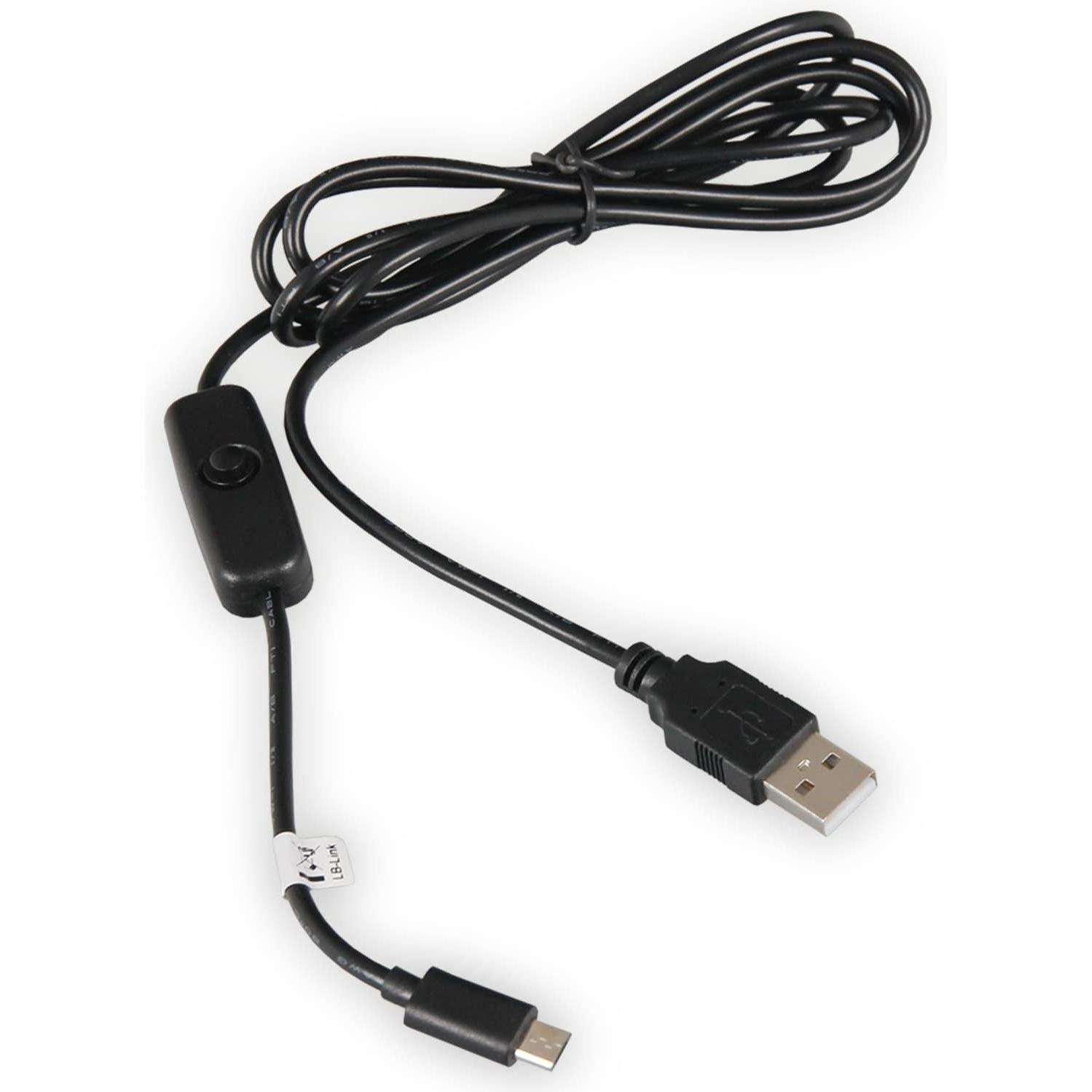 Thumbnail - Joy-it USB Ladekabel Switch, Entwicklungsboard Zubehör, Schwarz