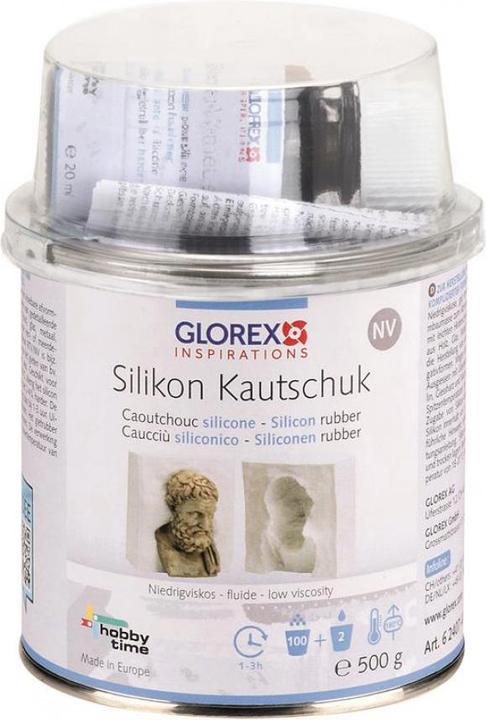 Actual product image Glorex Silicone rubber