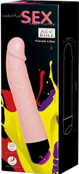 Actual product image Lovetoy BAILE - Colourful Experince Flesh Vibe