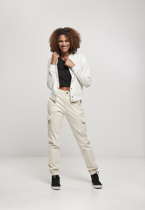 Immagine prodotto Urban Classics Giacca di felpa College Inset da donna (XS)