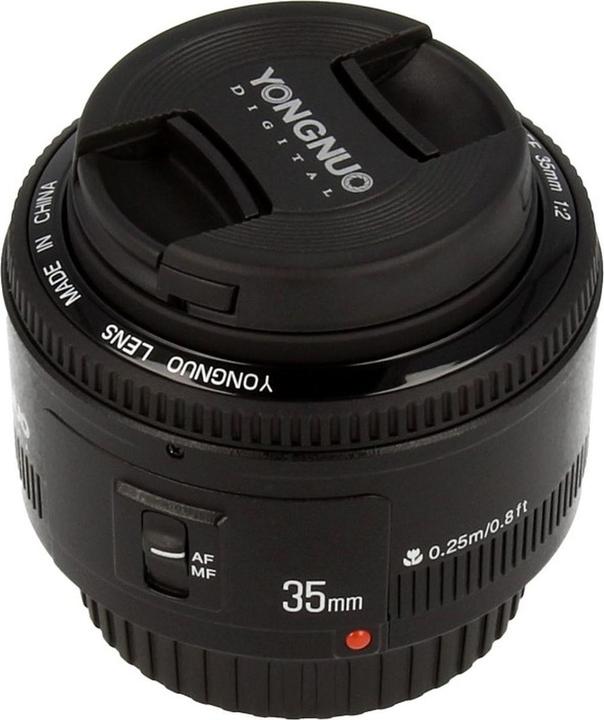 Produktbild Yongnuo 35mm f/2 Canon EF (Canon EF, Vollformat, APS-C / DX)