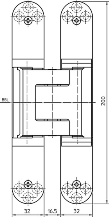 Actual product image Simonswerk Object tapes TECTUS TE 540 3D FR