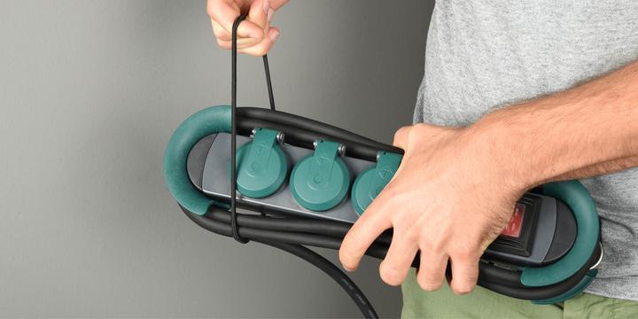 Produktbild Bachmann Hook Outdoor (4 x, CEE 7/3, 4 m)