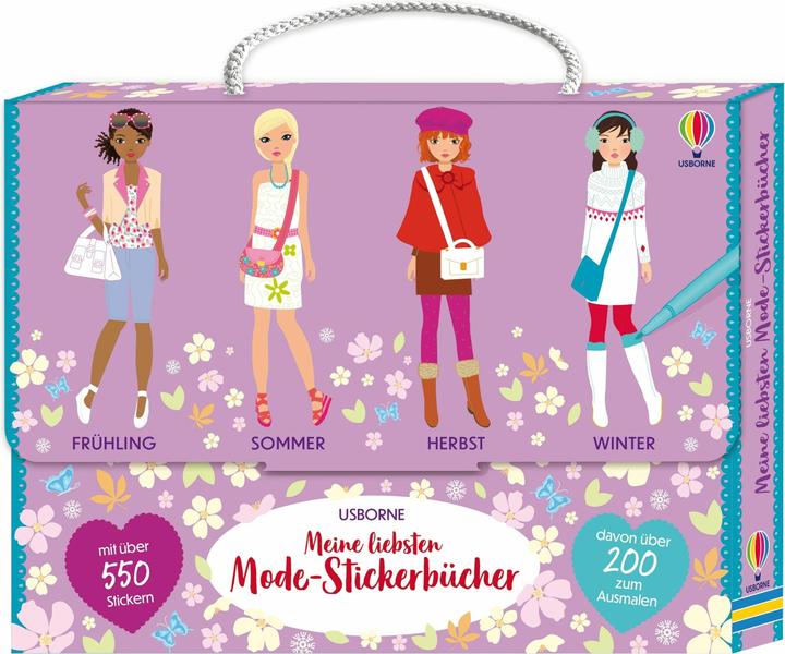 Mes livres d'autocollants de mode préférés