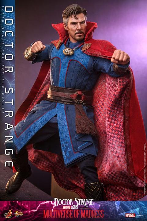Actual product image Hot Toys Doctor Strange in the Multiverse of Madness figurine Movie Masterpiece 1/6 Doctor Strange 31 cm