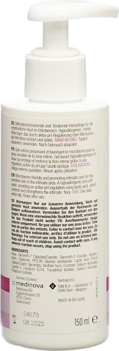 Nährwerte und Zutaten Gynoflorelle VGN Prebiotic Wash Disp 150 ml (150 ml)