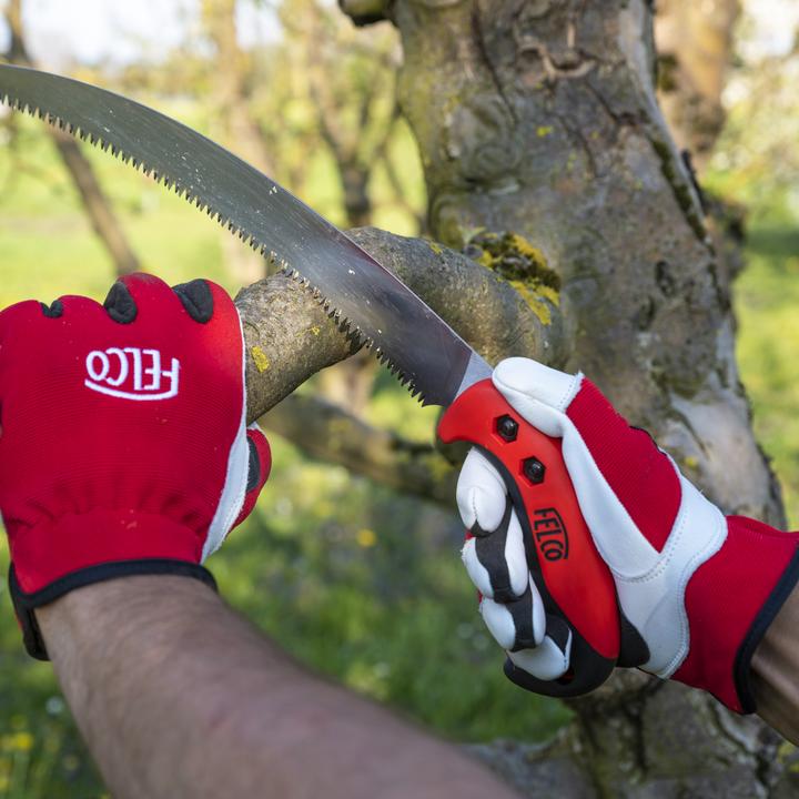 Actual product image Felco 702M Leather work gloves, size M (M)