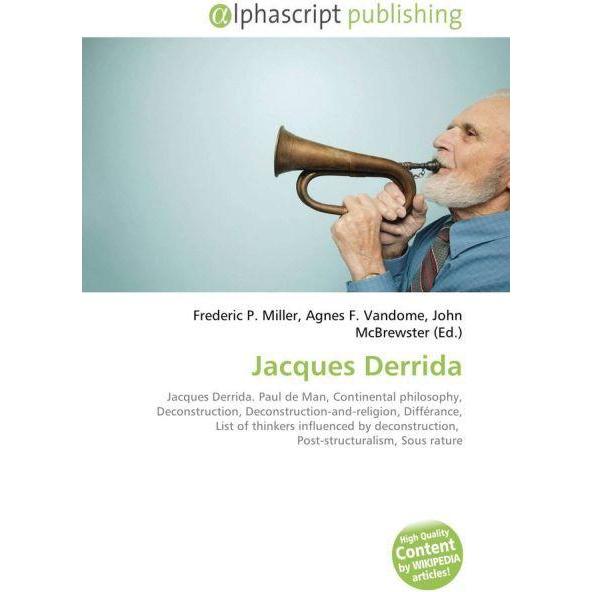 Jacques Derrida, Sachbücher
