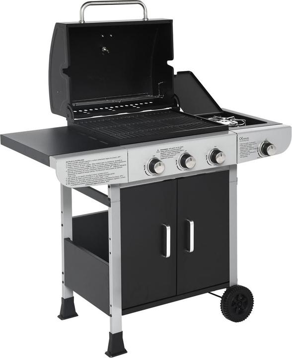Produktbild Ravanson GO-3 Grill ogrodowy gazowy 13 kW 39 cm x 50.5 cm (13 kW)