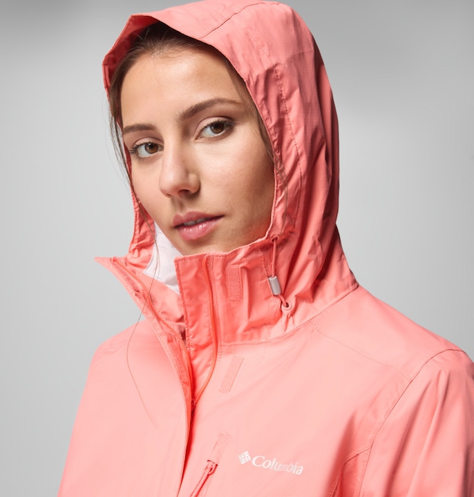 Immagine prodotto Columbia Giacca impermeabile con cappuccio Pouring Adventure™ III da donna (XL)