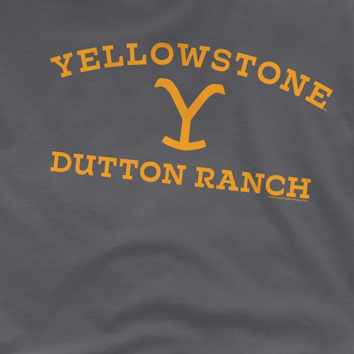 Immagine prodotto Yellowstone Dutton Ranch Maglietta Logo ad Arco Adulto Unisex (L)
