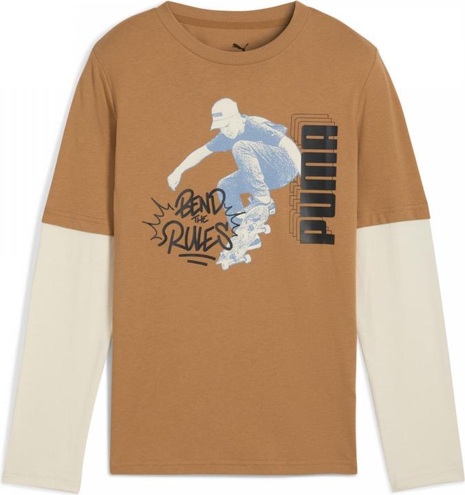 Actual product image Puma MID90s Layered Longsleeve B (128)