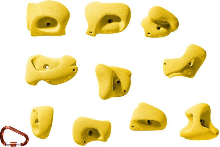 Actual product image Entre Prises Climbing holds Essential Jugs XL formerly Grab It II (Yellow)