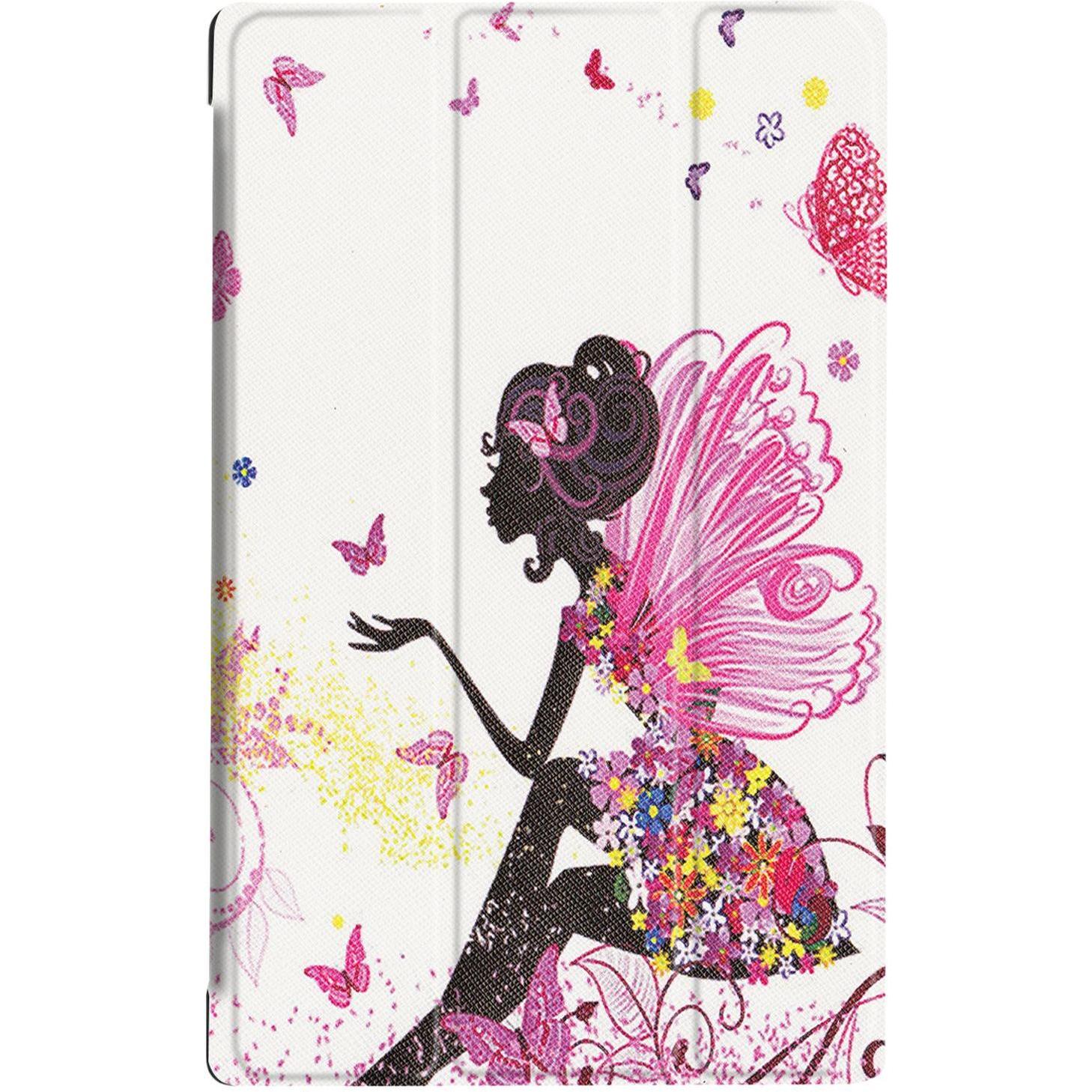 Lobwerk COVER für Amazon Kindle Fire HD10 10.1 2017/2019 Tablet Hülle Klapp-Tasche Halterung Case + Gratis S (2019), Tab...