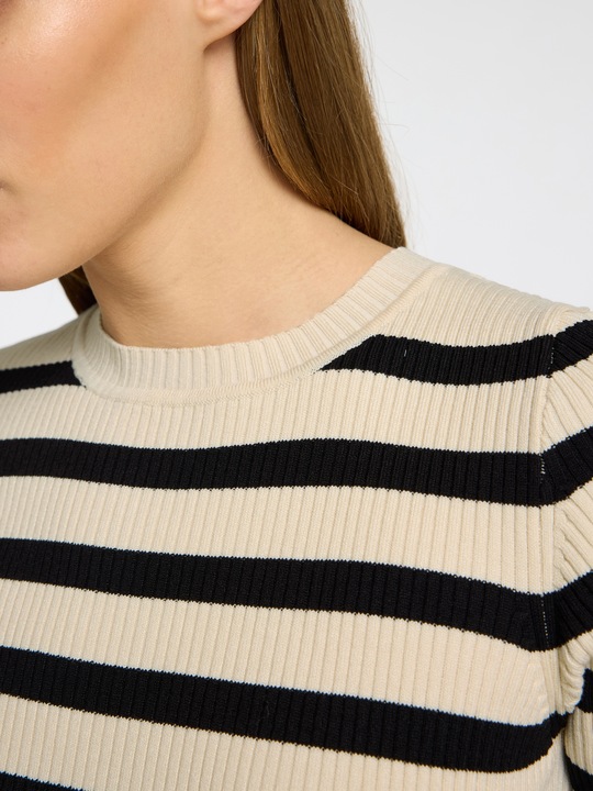 Produktbild Selected Femme Rippstrick Strickoberteil (XL)