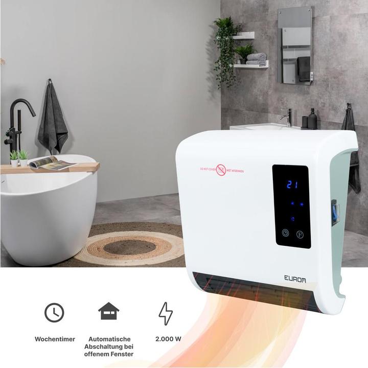 Actual product image Eurom Sani Fanheat 2000R (2000 W)