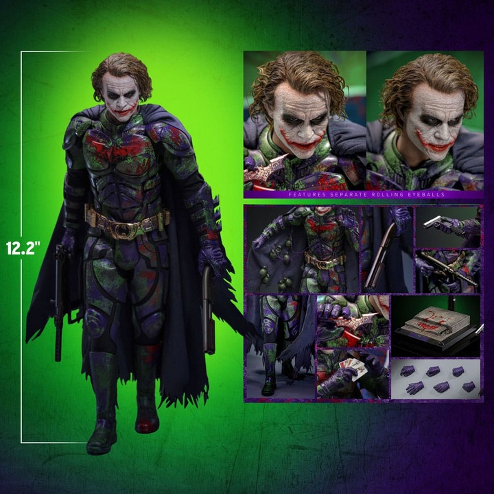 Produktbild Hot Toys The Dark Knight "The Joker - Batman Imposter Version" Exclusive Artisan Edition 1/6 Actionfigur