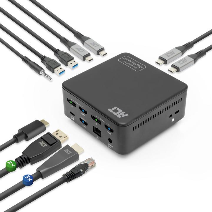 Produktbild ACT AC7148 (USB-C, 7 Ports)