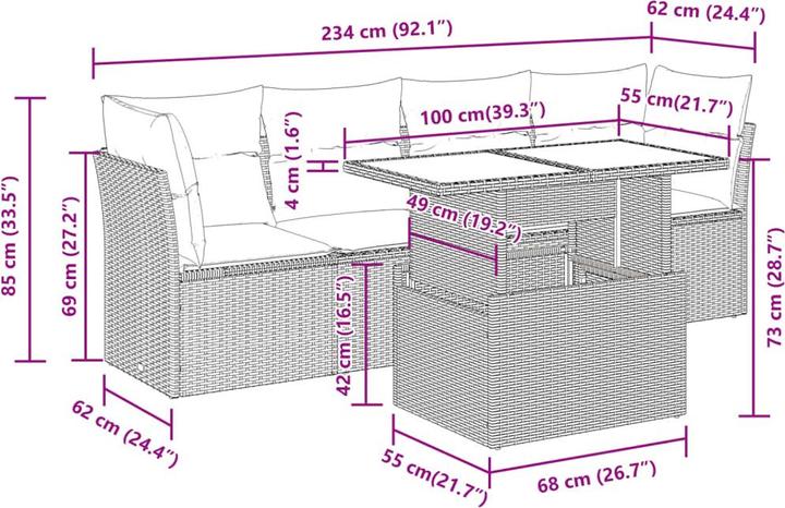 Produktbild vidaXL Elio