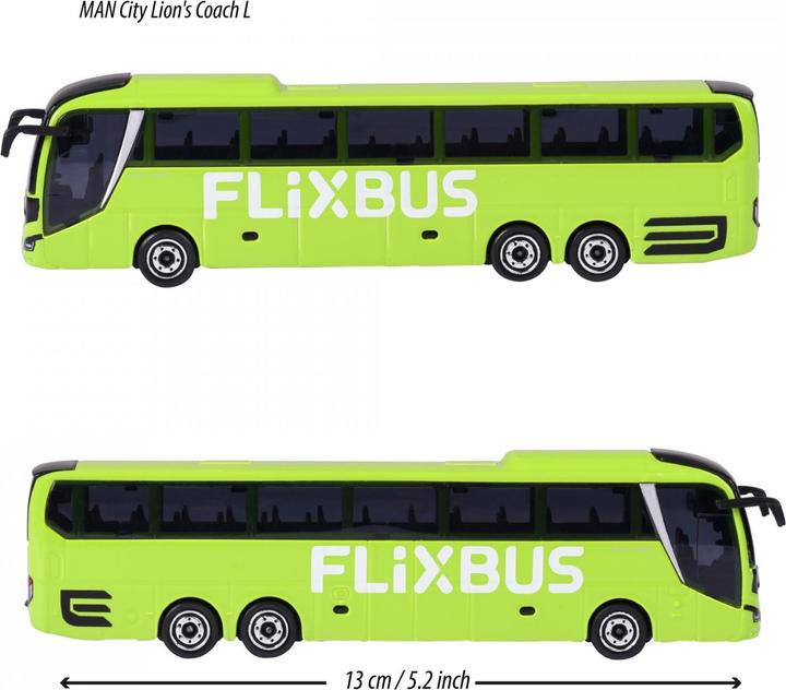 Majorette MAN Lion's Coach L Flixbus, verde