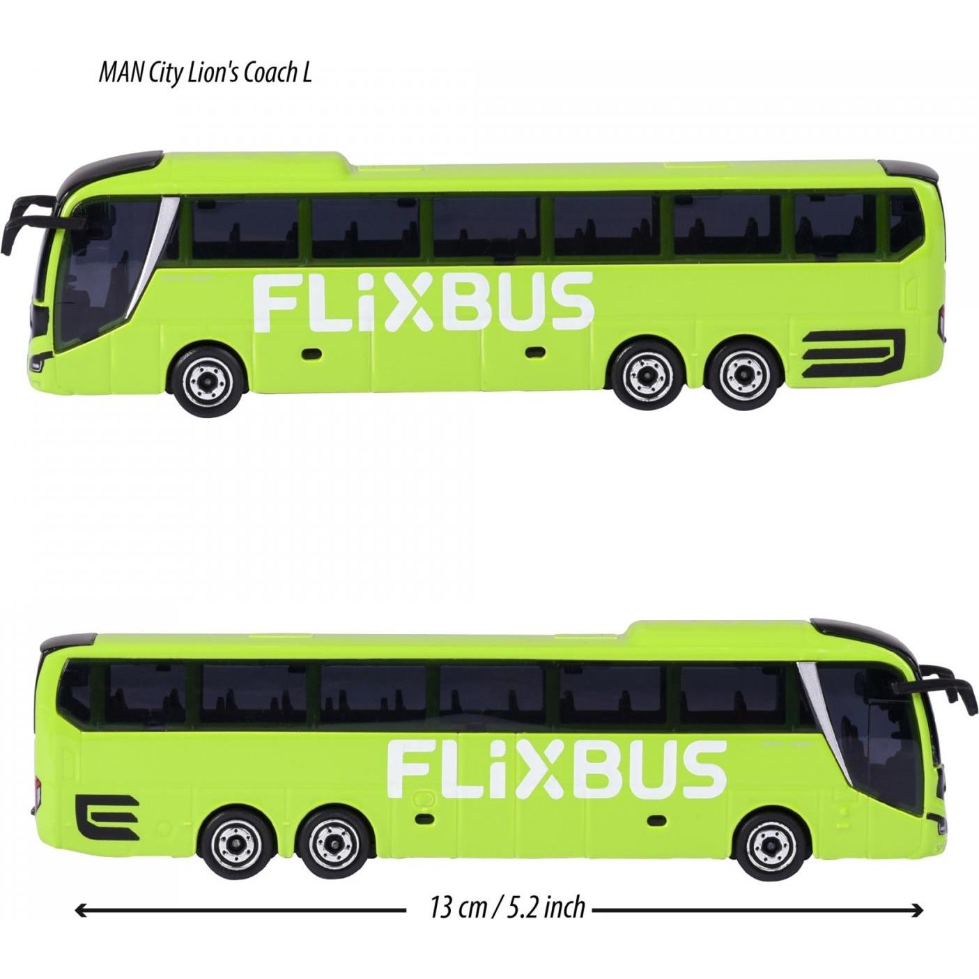 Majorette MAN Lion's Coach L Flixbus, green