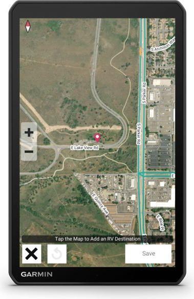 Actual product image Garmin Camper 895 MT-D (8")