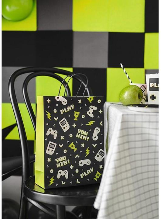 Produktbild Partydeco Geschenktasche Game 10 x 24 x 32 cm (1x)