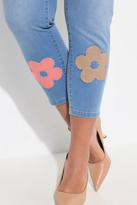 Immagine prodotto Miamoda Skinny-Jeans, 3D-Blüten, 5-Pocket (54)