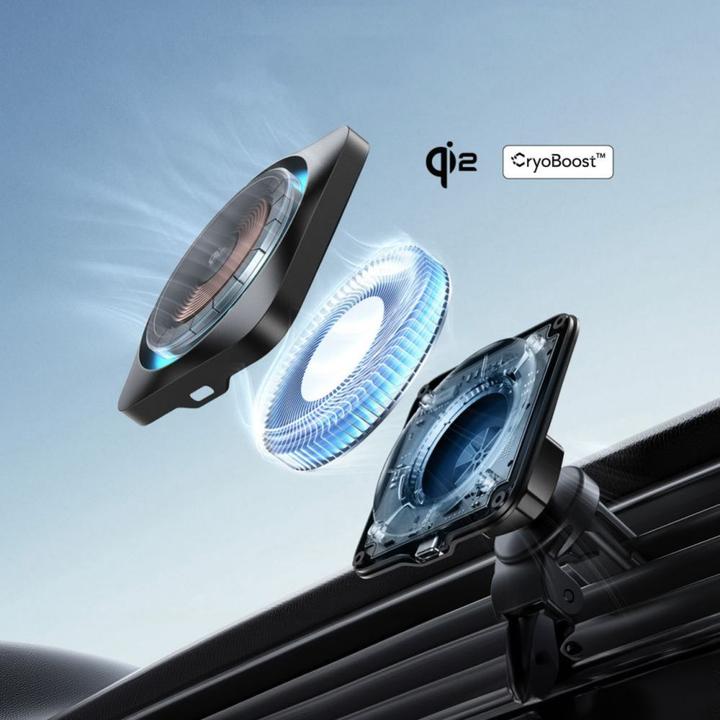 Produktbild ESR HaloLock CryoBoost MagSafe Car Mount Wireless Charger