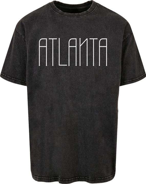 Produktbild Merchcode Atlanta X Acid Washed Heavy Oversize Tee - 113099 (3XL)