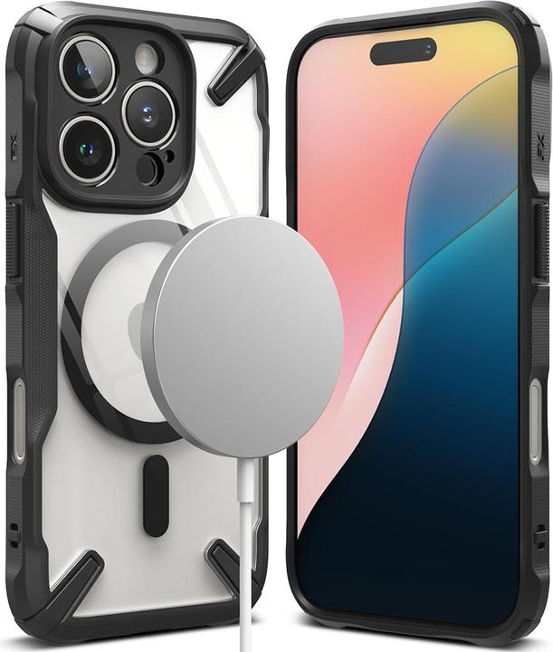Actual product image Ringke Case for iPhone 16 Pro FUSION X MAGNETIC BLACK (Apple iPhone 16 Pro)