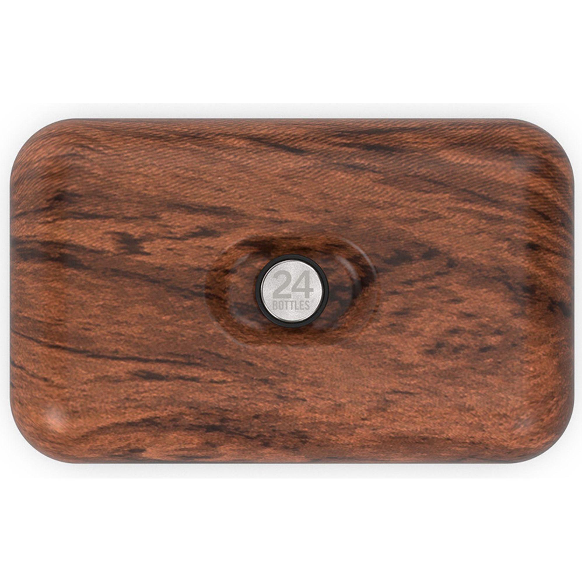 Thumbnail - 24 Bottles Lunchbox Sequoia Wood, Lunchbox, Braun